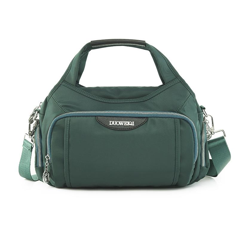 Modische Ein-Schulter-Tasche, Leichte Handtasche mit großem Fassungsvermögen, Wasserabweisende Umhängetasche für Reisen und Shopping