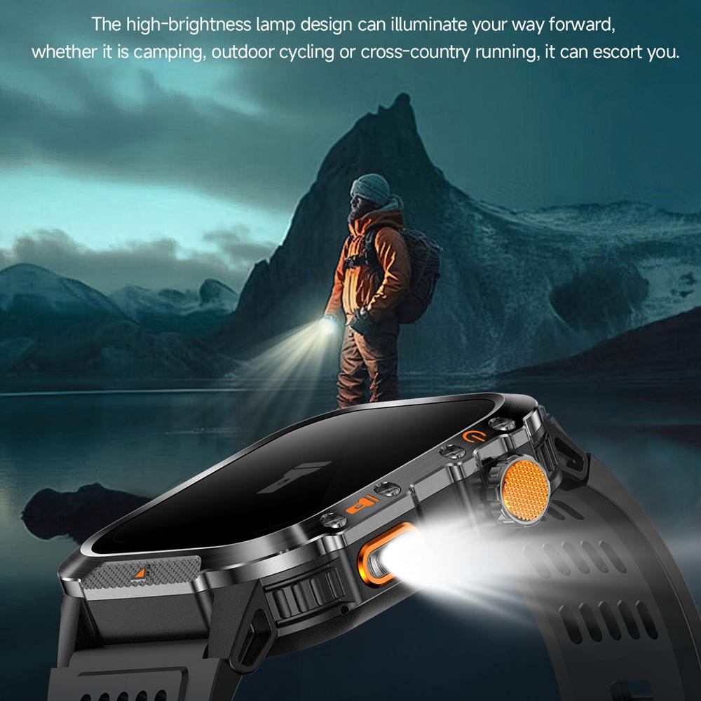 New Health Monitoring SmartWatch  Men Altitude Air Pressure 30 Meters Depth Waterproof Heart Rate Monitoring Smart Watch Men