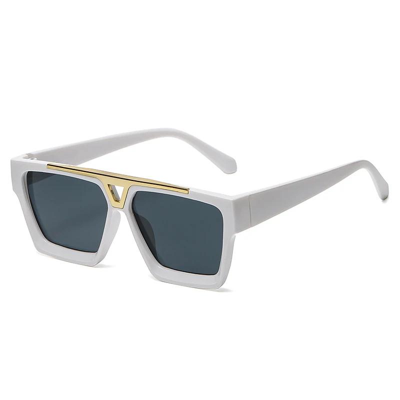 New Arrival Retro Sunglasses Women Men Vintage Square Frame Sun Glasses High Quantity Lens Goggles Shades For Female Male