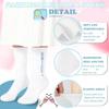 Elegant Wedding Slipper Socks Breathable Crew Socks for Bride to Wear During Ceremonies Photo Wear and Party Decoration