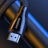 HDMI 21 8K 60Hz 15m Cotton Braided Cable Black