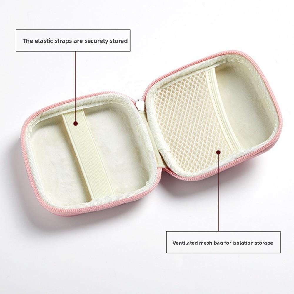 Portable EVA Digital Storage Bag Shockproof Data Cable Organizer Bag  Digital Accessories
