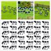 Model Train Cow Model*30 Outdoor Landscape Psychological Brand New