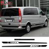 3Pcs Car Stickers For Mercedes Benz Vito V Class Viano W638 W639 W447 Marco Polo EQV Camper Van Vinyl Decals Tuning Accessories