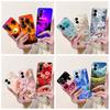 For Xiaomi Poco M7 4G Case Popular Flower Marble Soft Silicone Clear TPU Back Cover For Xiaomi Poco M7 Plus Funda PocoM7 4G Capa
