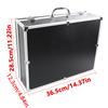 Carrying Case With Diced Foam Aluminum Build for Microphone Equiment Camera Tools Recorder Transportation Case
