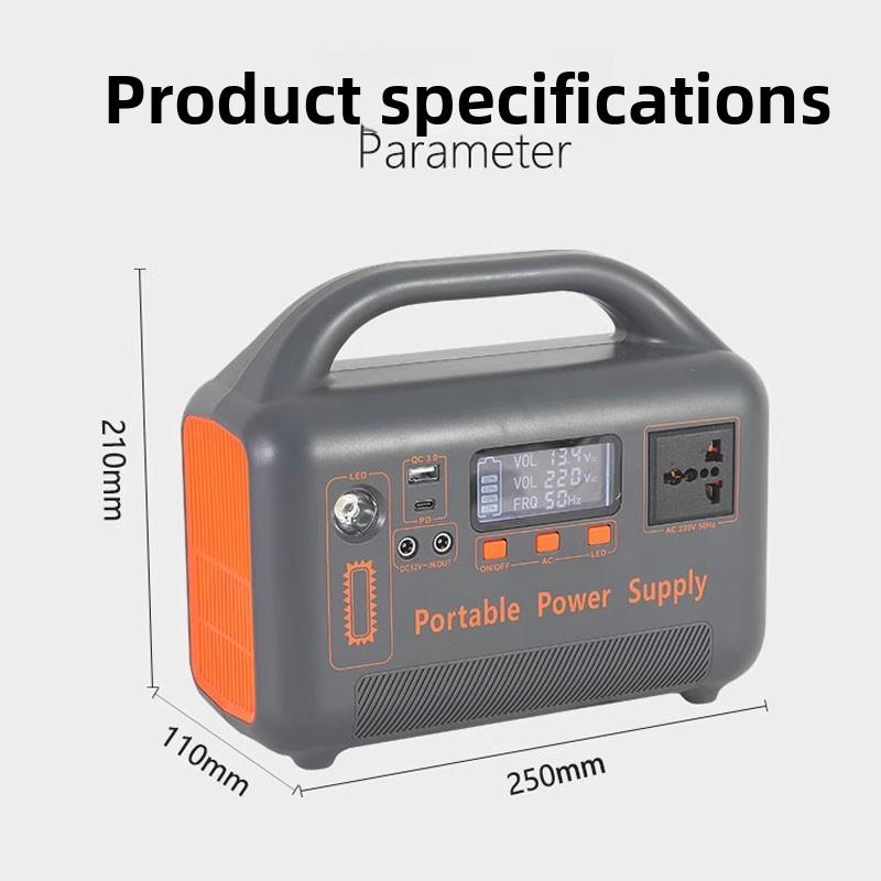 New 400W Portable Power Station 220V 192Wh Power Bank LiFePO4 for Solar Generator Outdoor Energy Camping RV Backup Power Bank