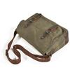 Mukawa Men's Water-Repellent Canvas Crossbody Messenger Bag - Retro Sports Shoulder Bag