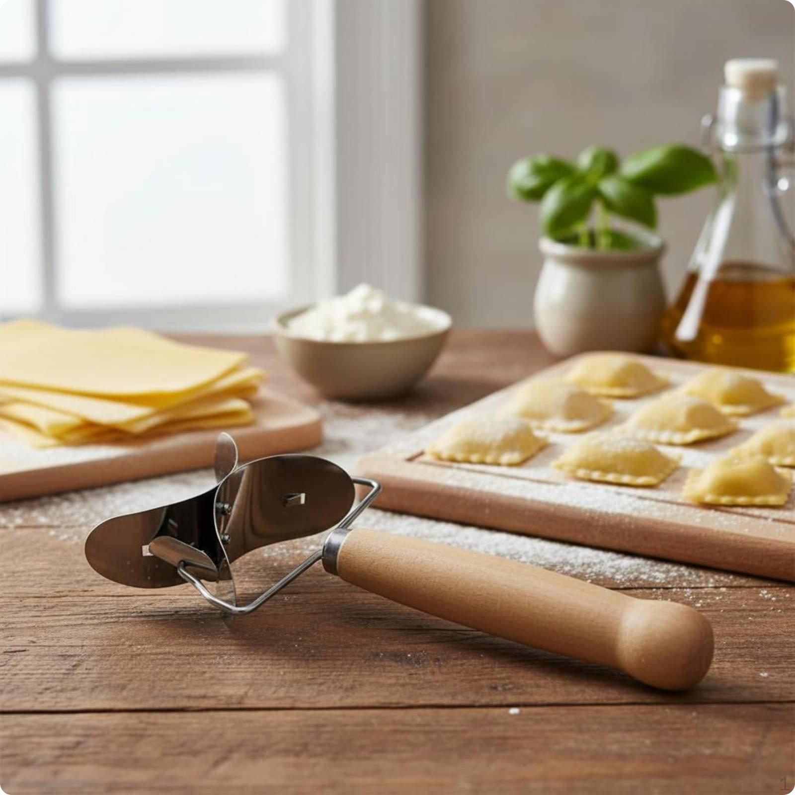 Manual Dumpling Cutter Stainless Steel Pastry Smooth Edge Round Form