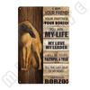 Afghan Hound Vintage Poster Metal Signs Retro Tin Sign Decorative Plaque Room Decoration for Pub Bar Man Cave Club Wall Decor