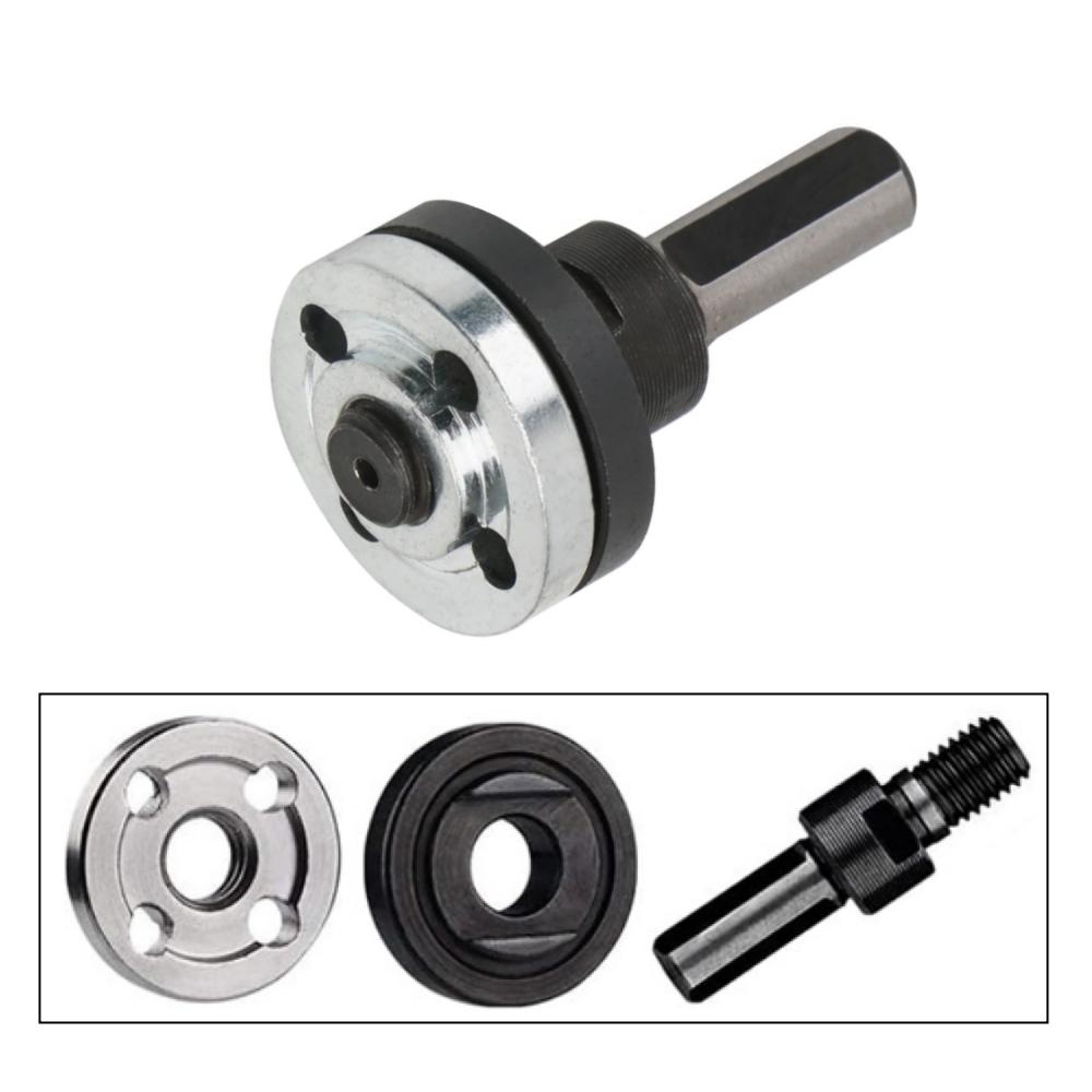 10mm Electric Drill Conversion Angle Grinder Connecting Rod for Cutting Disc Polishing Wheel Metals Handle Holder Adapter