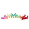 12Pcs Artificial Bird Decor Simulation Bird with Clip Decoration Ornament for Home Garden