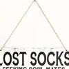 Iron Grid Socks Storage Basket Wall Mounted Lost Socks Container Hollow Metal Storage Rack  Closets