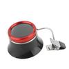 10X Jewelry Loupe Magnifier Repair Tool Portable Aluminum Alloy Jewelry Eye Loupe Pocket Magnifying Glass Red