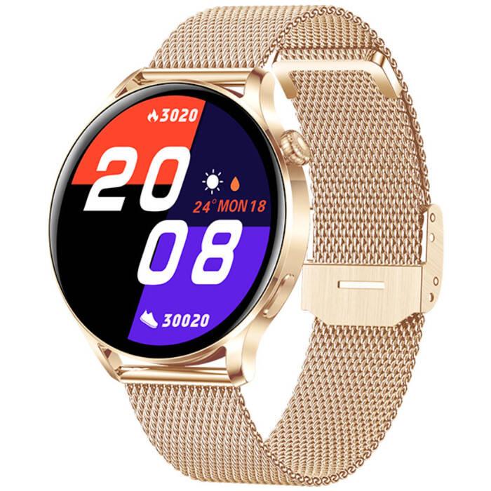 Smartwatch Damski Rubicon Rnce81 - Wykonywanie Połączeń, Pulsoksymetr (Sr045B)