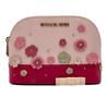 Used Michael Kors Pouch / Cosmetic Pouch Flower Applique Dome PouchPouch pink PVC/leather Women