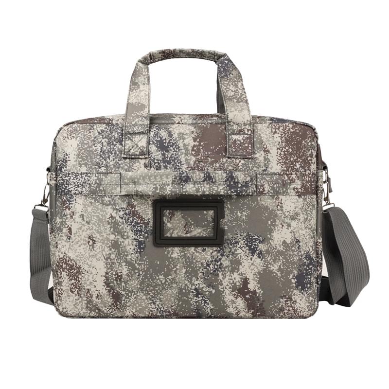 Bing Shuo Camouflage Large Capacity Laptop & Document Bag