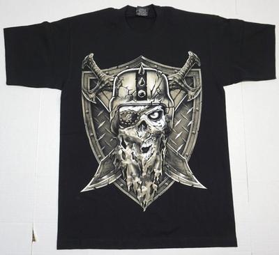 RAIDER T-shirt Raiders Cali Rider Tee Men's MEDIUM 100% Cotton New