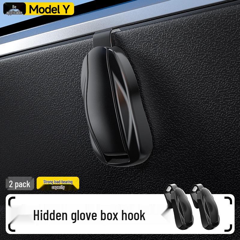 Glove Box Hook for Refreshed Tesla Model 3/Y Interior Trim