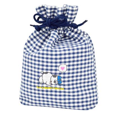 Marimo Craft Drawstring Pouch, NV Check Olaf SN SPMS-163