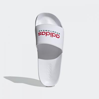 Adilette Shower   White Green  Ie8944