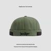 Street Melon Cap Shark Embroidered Hat Men's Spring and Autumn Landlord Hat Personality Beanie Everything Hip Hop Yuppie Hat