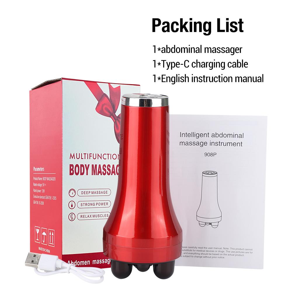 Electric Body Slimming Massager Anti Cellulite Vibration Massage Waist Thigh Abdomen Fat Burning Weight Loss Abdominal Massager