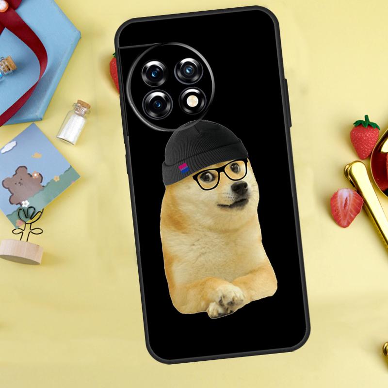 Cheems Doge Meme Funny Doggy Case For OnePlus 15 13 13R 13T 12 12R 11 10 9 10R 10T 8T Nord 5 CE 4 2 3 Lite N20 N30 Cover