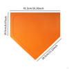 Baseball Softball Base Training Practice Equipment for Teeball Kids Triangle Orange