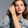 Rectangular Simple Stainless Daily Life Roman Quartz Classic Gift for Gold B Women's Watch, Steel, Stylish, Waterproof, Waterproof, Numerals,