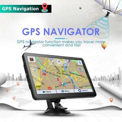 7 inç 128M HD Araba Kamyon GPS Navigasyon RAM 8gb dokunmatik ekran Rusya/AB/Amerika/Kanada/Güneydoğu Asya/AU NZ Haritalarını destekler