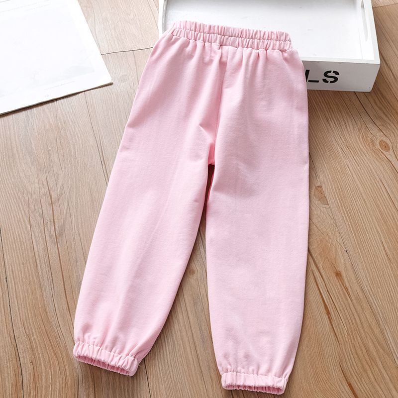 Girls' Pants Children's Clothing Spring Sports Pants Girls' Baby Pants Casual Sanitary Pants