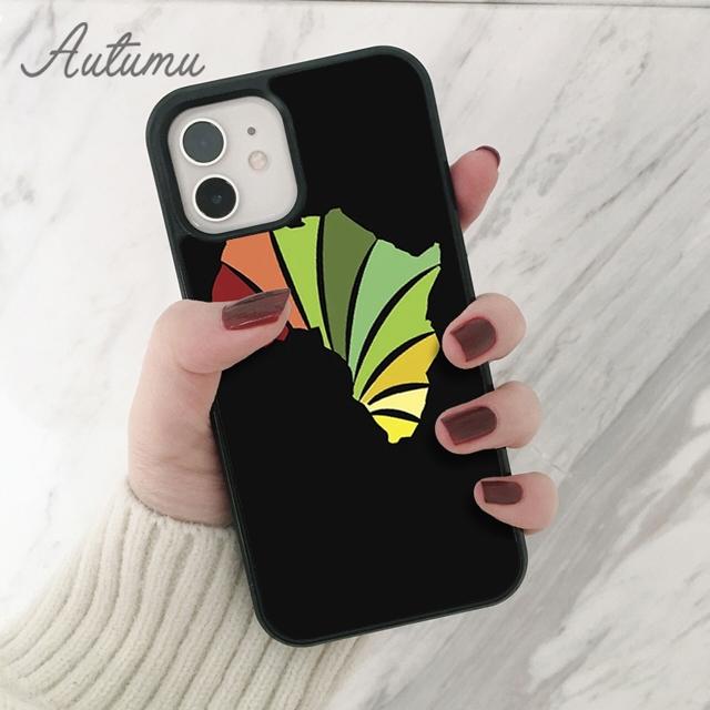 AFRICA MAP Phone Case for iPhone 11 12 13 14 Pro Max Mini X XR XS SE 2020 5 5s 6 6S 7 8 Plus Samsung Galaxy S21 S22 Cover Shell