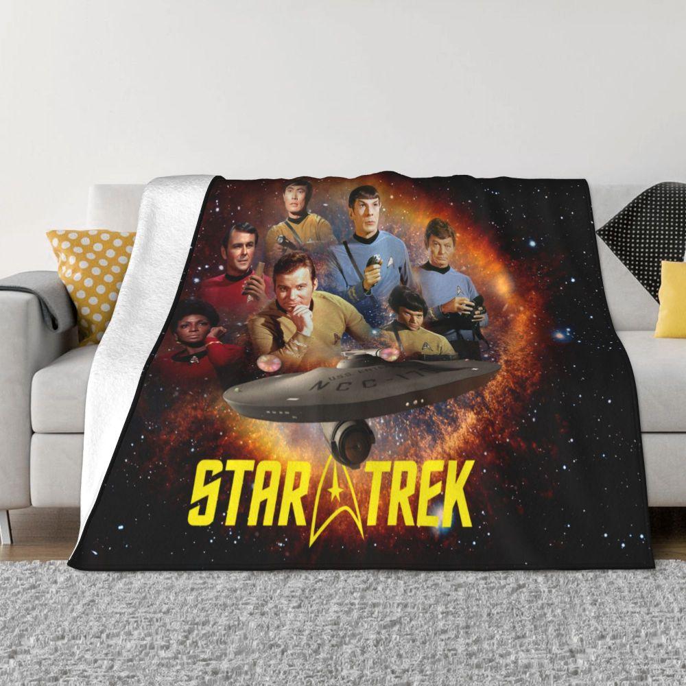 

NEW Star Trek Blankets and Throws Super Soft Thermal Indoor Outdoor Blanket for Living Room Bedroom Travel 30x40in