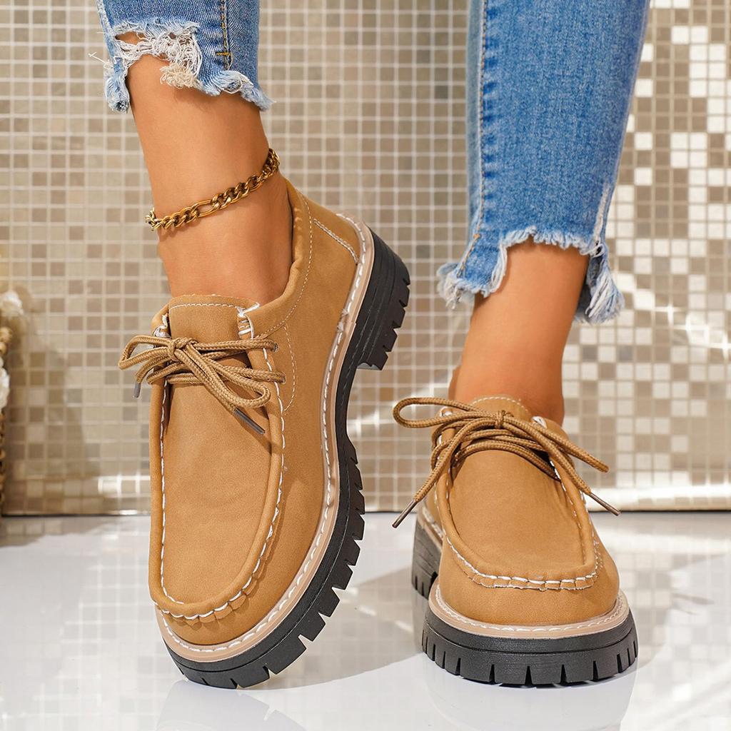 Ladies' Shoes, Casual And Fashionable, Solid Color Single Shoes