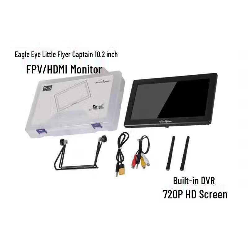 Jiuqianfeng Hawkeye 10.2-inch FPV Monitor with Built-in DVR