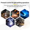 CO2 Gas Bottle Pressure Regulator Carbon Dioxide Welding Pressure Reducer Gauge MIG TIG Welding Flow Meter Gauge W21.8 Connector