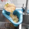 Swan Drain Basket Creative Multi Functional Non Punching Kitchen Sink Fruit And Vegetable Wash Pot Filter Basket Filter Frame