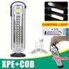 Solar Powered Portable Lantern Powerful USB Rechargeable Flashlight With XPE COB Work Light 5 Lighting Modes Camping Tent Night