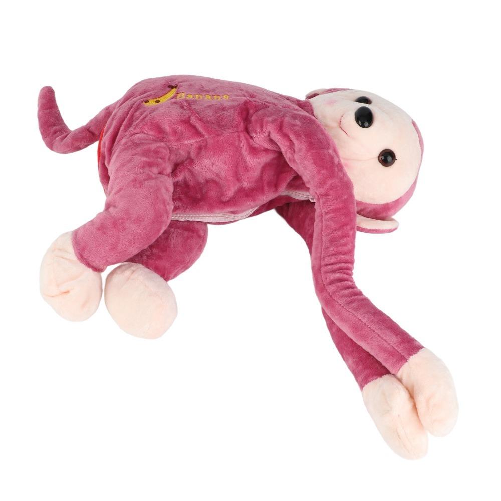 Plush Plush Monkey Tissue Box 50*29cm Cute Car Interior Accessory Family Vehicle Daily Travel Use