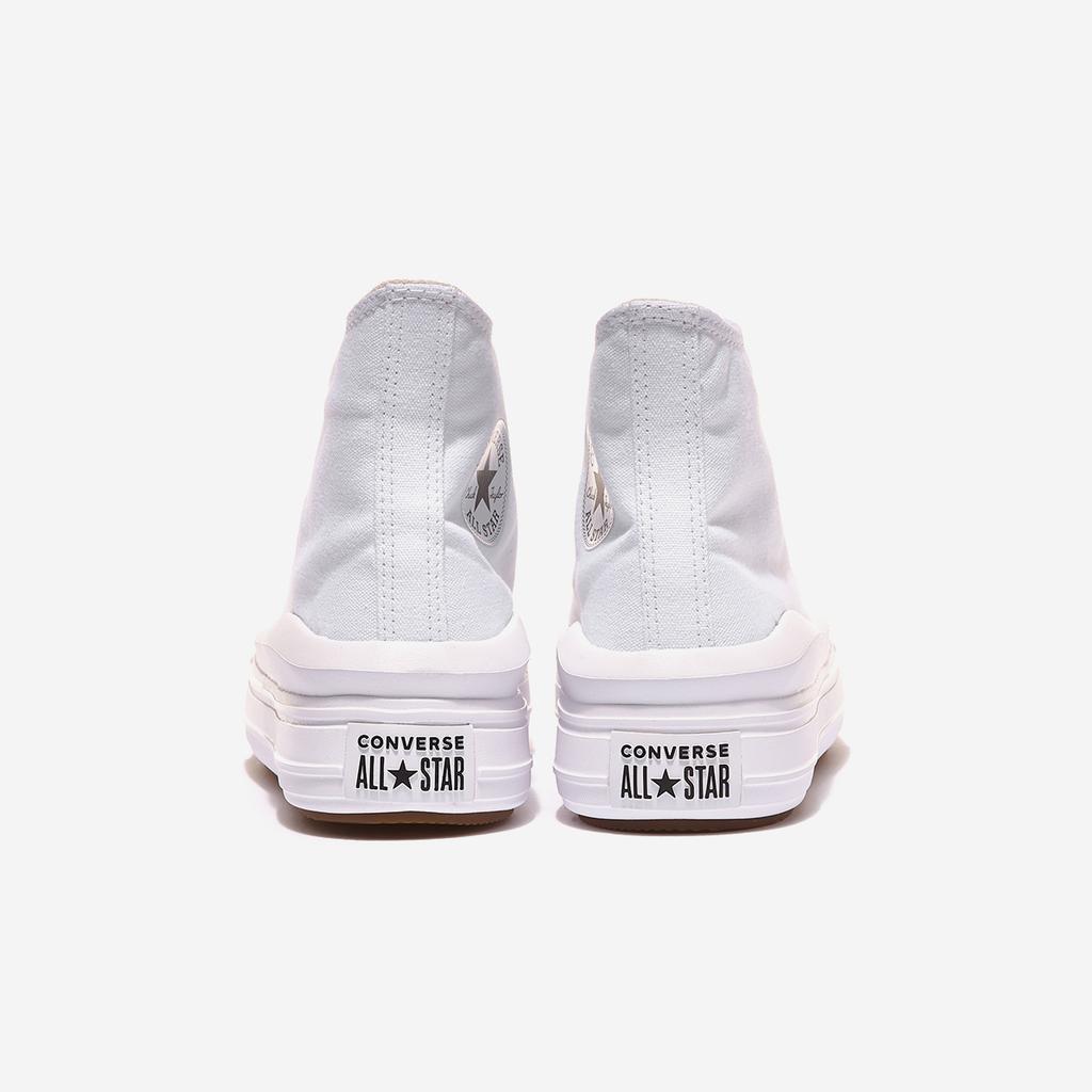 [Converse] Chuck Taylor All Star Move White High [568498C] [Shipped from Korea] 100% Authentic