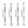 Cuticle Pusher Stainless Steel Nail Polishs Remover Metal Spatula Cuticle Pusher