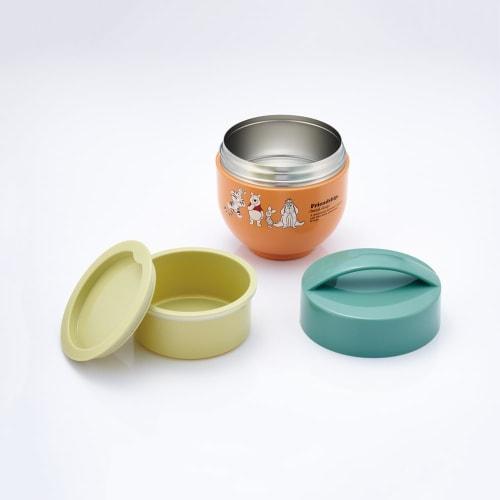 Skater Antibacterial Thermal Lunch Box Bowl Shape Lunch Jar 540ml Disney Winnie the Pooh Mute Color LDNC6AG-A
