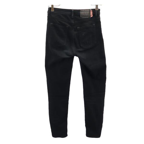 Acne Studios Skinny Denim Pants W25 Black Series Damage Processing Women Used