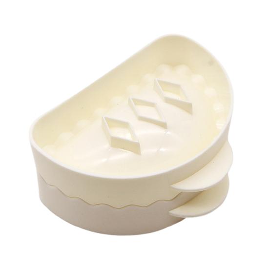 Sada formiček na jablečný koláč Plastové vykrajovátka na těsto Mini výrobník ručních koláčků Podzimní kapesní lis na koláčky pro domácí dezerty