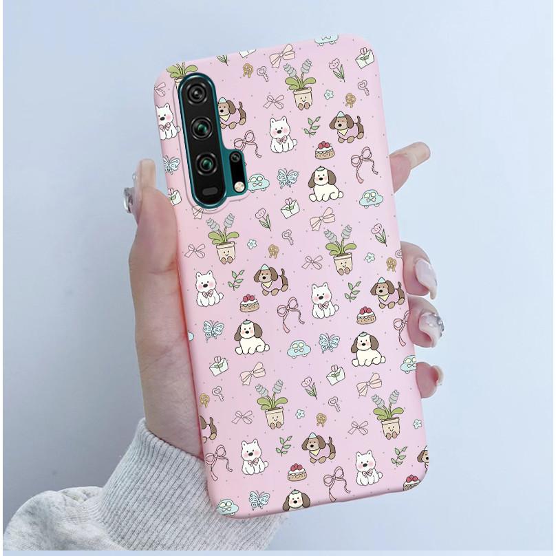 For Honor 20 Pro Case Honor20 Pro Back Soft TPU Silicone Cover Cute Cartoon Panda Phone Case For Huawei Honor 20 Pro Coque Funda