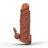 MELEON Realistisk Penis Extension Cock Sleeve Gjenbrukbar Silikon Penis Enlarger Delay Kondomer For Menn Dildo Enhancer Sexleketøy