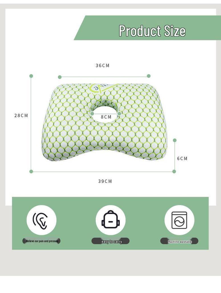 Cross-Border Ear Protection Pillow for Adults and Seniors