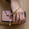 Chinese Style Mobile Phone Chain Hanging Ornaments Anti Drop Beads Phone Lanyard Vintage Anti Loss