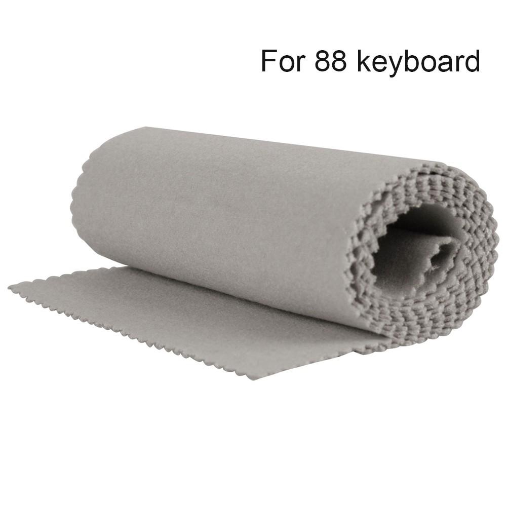 

Пылезащитный чехол для фортепиано Серые клавиатуры Пианино Розовый из чистого хлопка серый